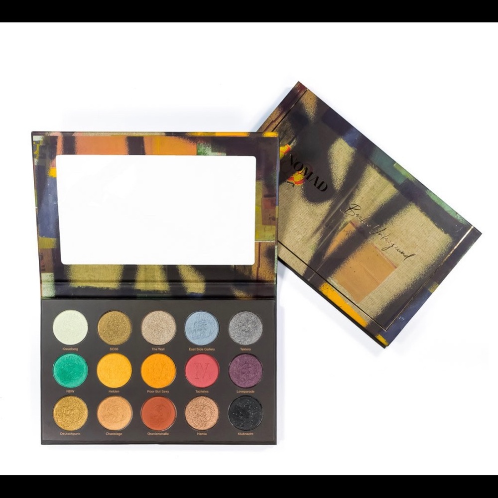Nomad Berlin Underground Eyeshadow Palette NIB